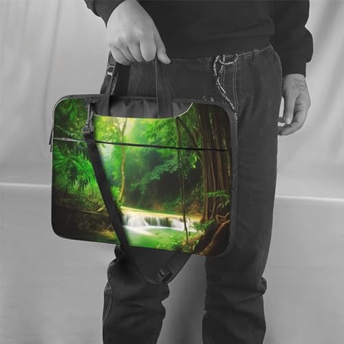 Bolso para portátil KHiry para hombro negro miniatura 6