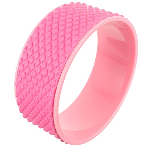 Theaque Rueda de yoga Yoga Back Stretching Wheel Trigger Points Back Wheel Yoga Back Wheel Roller