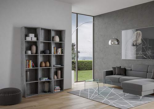 Coniugando funzionalità ed estetica, questa libreria è progettata per valorizzare i tuoi interni e fornire un ambiente accogliente per la tua collezione di libri e oggetti preziosi.