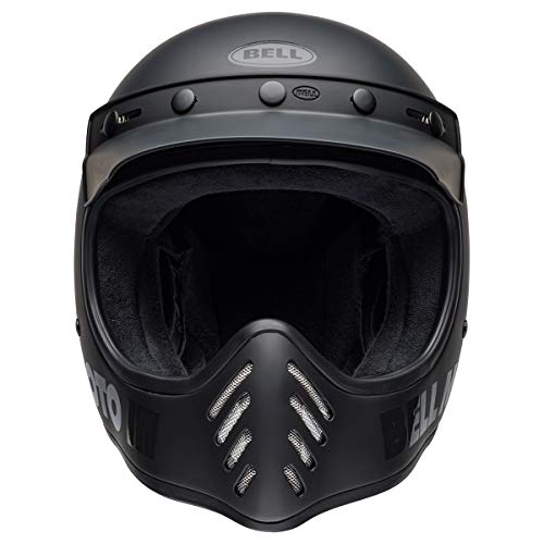 Bell Moto-3 Helmet (Matte/Gloss Black Classic - Large) #TOP2