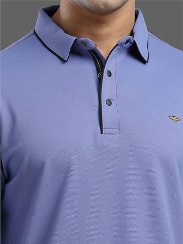 Image of STELLERS Men's Premium Softberry Pique Polo T-Shirt | Feather Touch Feel |Regular Fit| Odour Resistant| Anti-Static| Wrinkle Free | Quick Dry | Stretchable | Lightweight | Sweat-Proof
