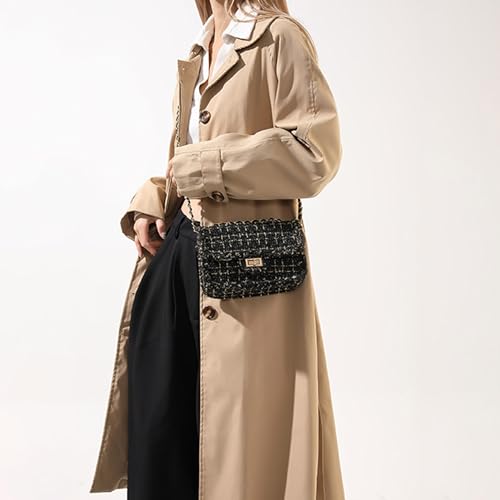 Bolsos y carteras de tweed para mujer miniatura 3