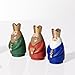DN DECONATION Nativity Figurines Set, 11Pcs Resin Holy Family Scene - Colorful Mini Christmas Nativity Decor for Christmas Indoor Tabletop, Shelf, and Home Holiday Display