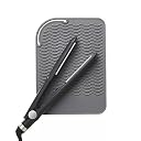Garbify 9" X 6.5" Heat Resistant Silicone Travel Mat, Anti-heat Pad for Hair Straighteners, Curling Irons, Flat Irons, Portable Travel Mat and Cover foHot Styling Tools (Multicolor) gallery image
