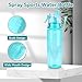 HERCHR Mist Water Bottle, 600ml Leak-Proof & Lightweight Sports Water Bottle BPA-Free Plastic 2-in-1 Mist & Sip for Cycling Fitness Camping Hiking Running Gym Outdoor (Blue)