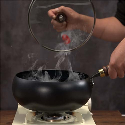 Olla de hierro sin recubrimiento 26cm Wok miniatura 3