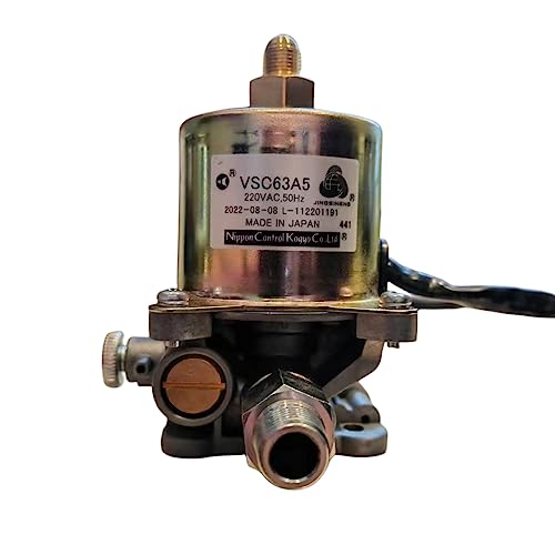 Pompa elettromagnetica da 220 V realizzata in Giappone Pompa di pressione dell'olio per bruciatore a olio VSC63A5 VSC90A5 VSKX125 (VSC63A5)