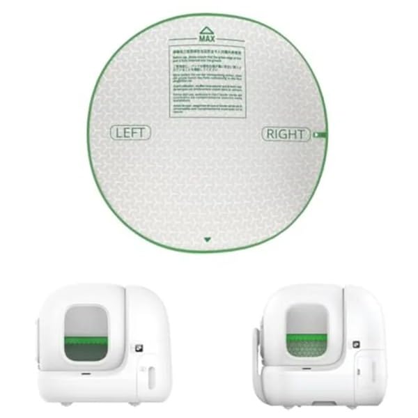 Pour bac à litière Puramax 2 et Purobot Max - Tapis anti-fuite pour litière automatique