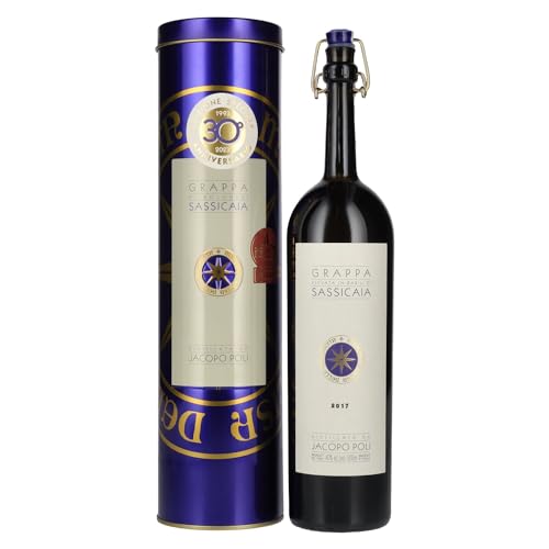 Jacopo Poli Grappa Elevata in Barili di Sassicaia (1 x 0.5 l)