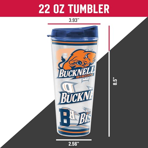 Image of Rico Industries NCAA College Double Wall Mayhem 16oz Or 20oz Tritan Tumbler W Lid