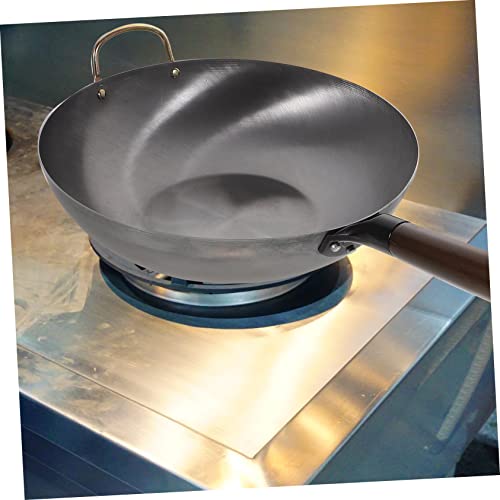 Wok de Hierro LIFKOME Antiadherente con Base Plana miniatura 3