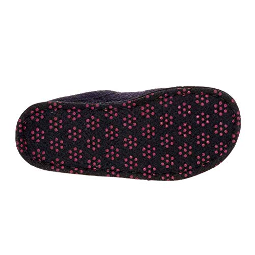 HAFLINGER Doggy Silver Grey Slippers (313021-84)2