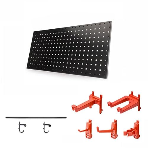 Panneaux perforés muraux de rangement métalliques pour outils et quincaillerie