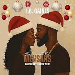Christmas with the Mensahs Audiolibro Por L.B. Gaines arte de portada