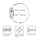 Wearlizer RoseGold Silver Compatible with Apple Watch Band 38mm 40mm 41mm Women Rhinestone for iWatch SE 2-Tone Stainless Bling X-Link Wristband Sleek Bracelet for Series Ultra/SE/10/9/8/7/6/5/4/3/2/1