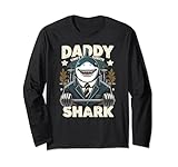 Daddy shark gifts funny shark bodybuilder workout