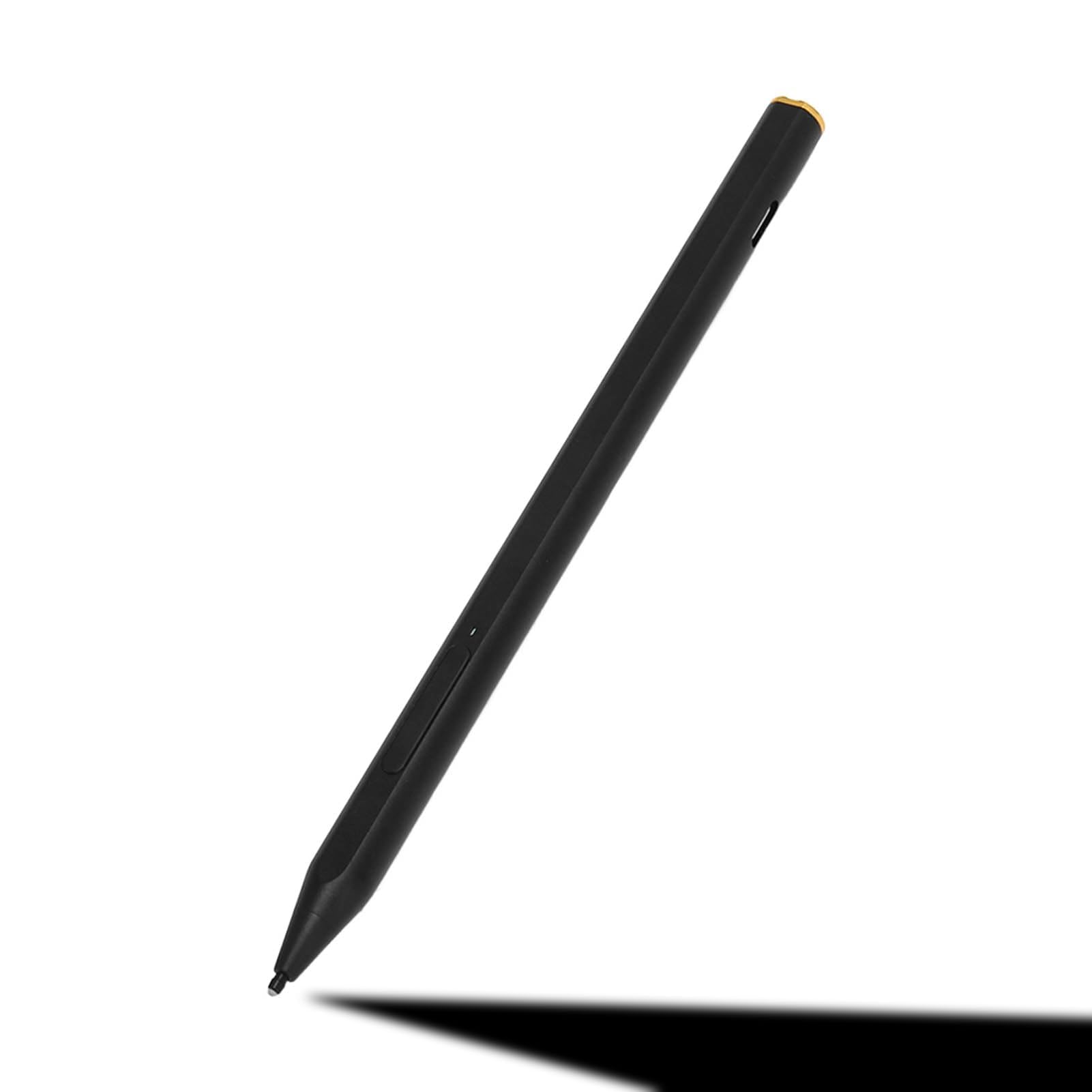 Tilt Stylus Pen für Laptop, Wiederaufladbarer MPP 2.0 Tilt Pen für Envy 17 Aexxx X2 12 C0xx, Pavilion X360 11m Ad0xx, X2 12 C0xx, 4096 Druck (Schwarz)