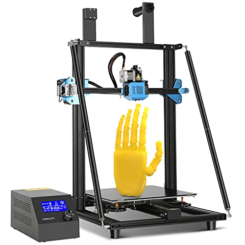 Creality CR-10 V3 3D Printer 300x300x400MM Upgraded Mother Board New Titan Direct Drive Extruder Double Y-Axis for Toys Arts New Version and Firmware 3D Printing Machine