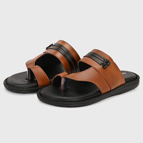 Image of Centrino Sandals for Men | Stylish Men's Casual Sandal for Office & Travel | Comfortable Sandals with Grip Insole & Quality (8130)