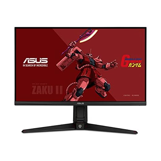 ASUS TUF Gaming 27” 1440P HDR Monitor (VG27AQGL1A) ZAKU II Edition - QHD (2560 x 1440), 170Hz, 1ms, IPS, G-SYNC Compatible, Extreme Low Motion Blur Sync, 130% sRGB, Eye Care, DisplayPort, HDMI, USB
