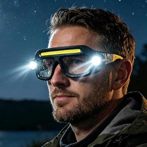 Linterna frontal cómoda LED regulable para trabajo y escalada 3