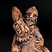 Dryad Design Viking Home Decor - Norse God Tyr Statue Wood Finish (God of War & Courage)