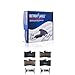 Detroit Axle - 8pc Brake Kit for Lexus GS350 IS350 IS200t RC350 GS200t GS450h IS300 RC200t RC300, 13.15