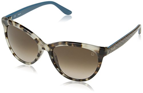 TOUS Mujer STOA03 Gafas de sol, Beige (Shiny Feather Havana)
