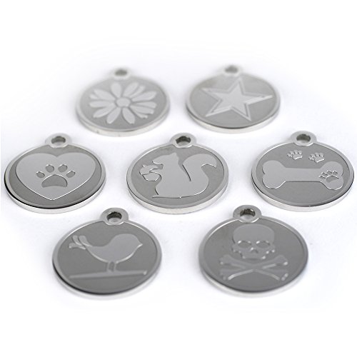 Gotags Dog Id Tags, Fun Playful Designs, Personalized Engraved Stainless-Steel Dog & Cat Pet Tags. #TOP3