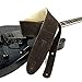 Perri's Leathers, Suede Guitar Strap, Sheepskin Pad, Brown, Anti-Slip, Classic, Suitable for Each Level, Standard Size, 41