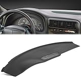 Front Upper Dashboard Cover Dash Cover Mat Pad Compatible with 97-02 Chevy Camaro
