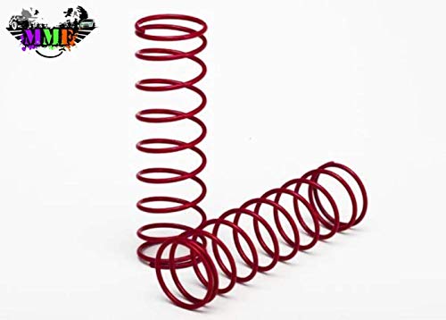 Traxxas TRA3758R Springs, front (red) (2)