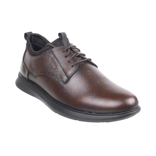Image of Metro Men Casual Fabric Lace Up Shoes
