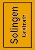  Solingen Gräfrath: Deine Stadt, deine Region, deine Heimat!  Notizbuch DIN A4 liniert 120 Seiten Geschenk