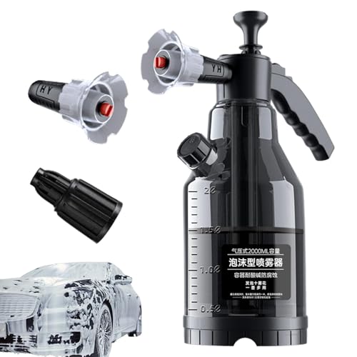 Can Spray limpiador de espuma de coche, pistola de nieve, mango ergonómico para coche, conector de lavado para coches con pistolas de espuma, limpiador de coches,