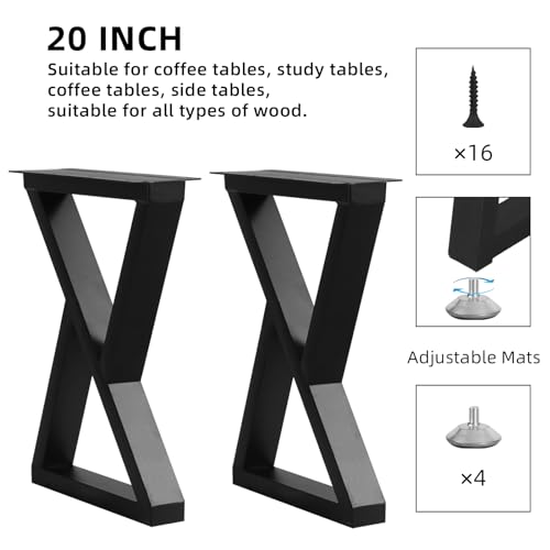 Pieds de meubles robustes pour tables d'appoint et bancs de salon - 4