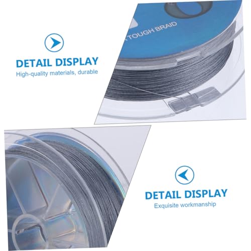 CALLARON Línea de Pesca Trenzada 8 Hilos 100 m de Nylon Multicolor Alta Resistencia para Agua Dulce y Salada miniatura 3