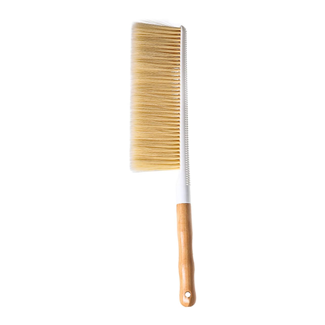 Ciieeo 4 Stück Handbesen mit Holzgriff Weiche Staubbürste für Möbeln und Oberflächen für Sofa Bett Schreibtisch und Fensterbänke