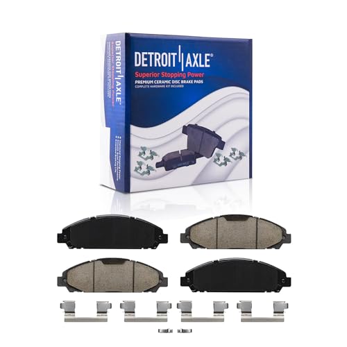 Image of Detroit Axle - 4pc Front Brake Kit for 2015-2023 Ford Mustang