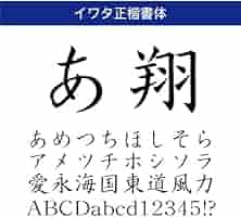 イワタ書体ライブラリー Ver.4 Windows版 TrueType イワタ正楷書体Plus o7r6kf1 イワタ書体ライブラリー 定番の本文書体から人気書体、最新作