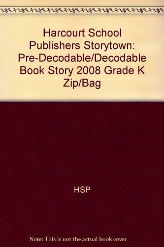 Buy Zip the Bag, Grade K Pre-Decodable / Decodable Book: Harcourt School Publishers Storytown — BookShops.in