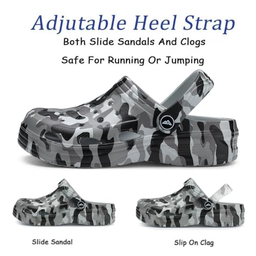 Image of Boy Girls Comfortable Garden Clogs | Slip-On Mules Slides Sandals Beach Slipper for Little /Big Kid