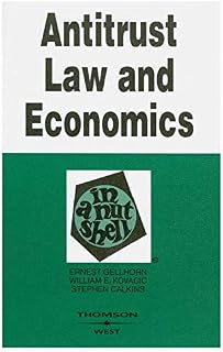 Antitrust Law and Economics in a Nutshell