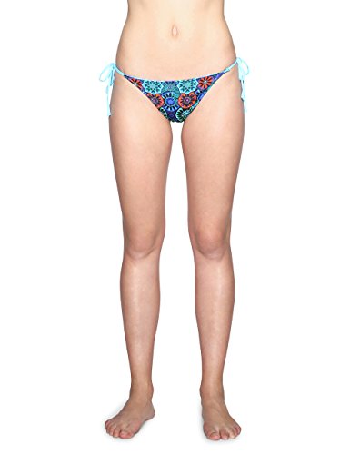 Desigual Biki_Eve Braguita de Bikini, Azul (Turquoise 5070), (Talla del Fabricante: Large) para Mujer