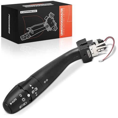 Frankberg 1x Interruptor combinado Interruptor de la palanca de dirección 4 Polos Compatible con Berlingo Combi M C3 I FC FN C4 I LC C5 I DC C8 EA EB Xsara N1 207 WA W 307 3A/C 406 8B 96530930XT