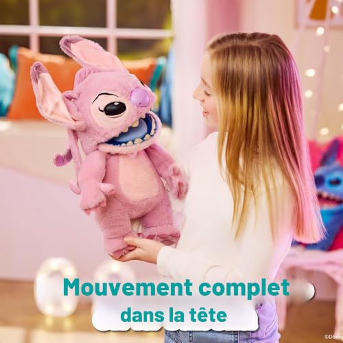 Peluche électronique Disney Angel Real FX de 45 cm interactive - 3