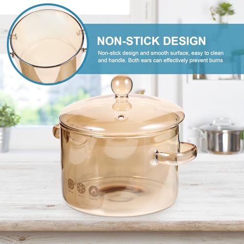 Marmite en verre borosilicate saine sans transfert chimique pour plaque électrique - 4