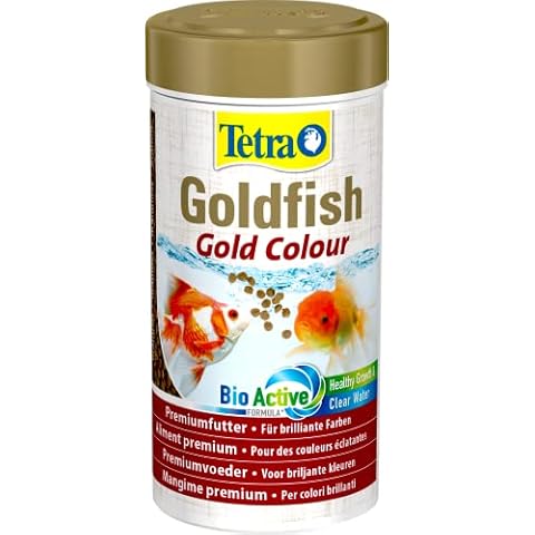 Tetra Goldfish Gold Colour - Premium Granulat-Fischfutter für alle Goldfische und andere Kaltwasserfische Cover