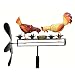 Gift Essentials Pecking Chickens Whirligig, Orange