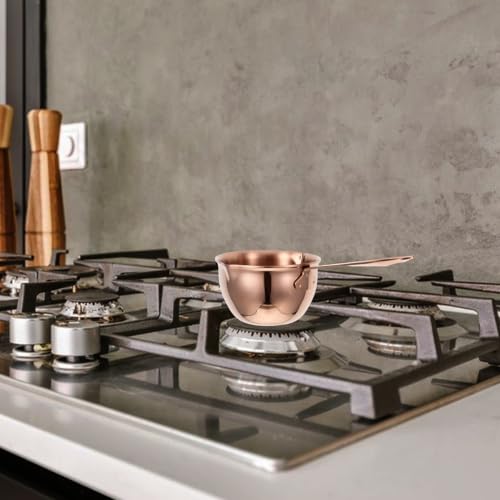 Olla mini de acero inoxidable 304 para calentar leche chocolate dulce 7